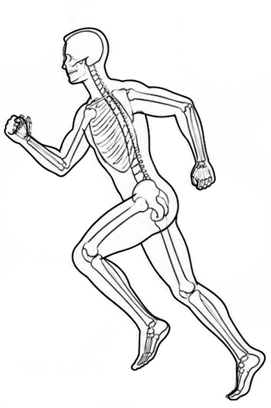 Mid stride