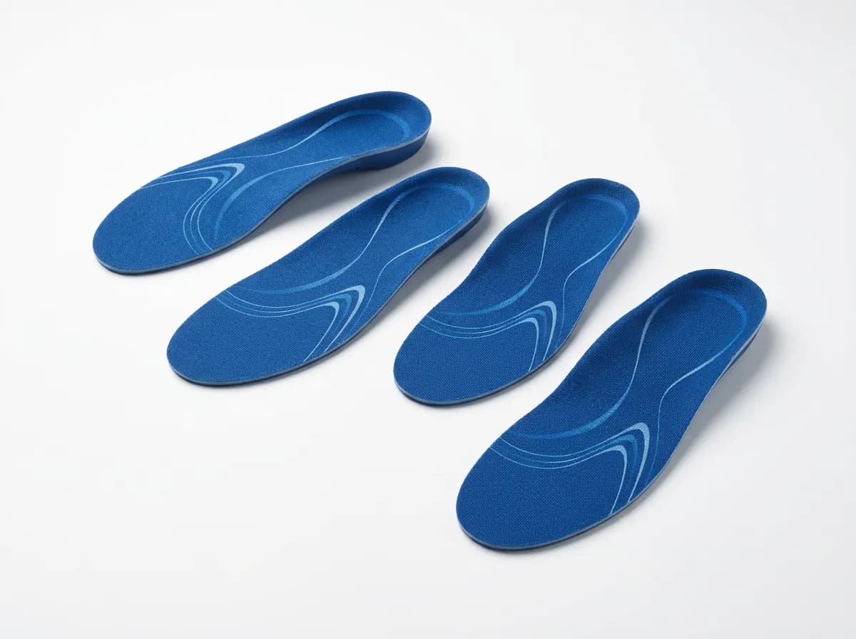 A range of ready-to-wear orthotic insoles at Stride Podiatry